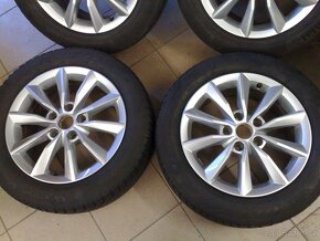 alu kola 5x112 r16 original skoda 205/55r16 - 3