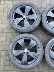 ORIGINÁL Alu Škoda TRITON R17, 5x112 - TOP STAV, ZIMNÍ - 3