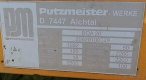 Putzmeister D7447 pumpa na beton - 3