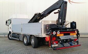 MAN TGS 26.470 - 6x2 – Valník + HR-Hiab 23 t/m – EURO 6 - 3