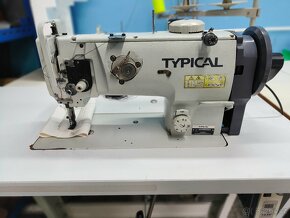 Průmyslový šicí stroj s trojitým podáváním, těžší šití TYPIC - 3