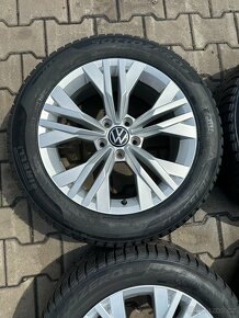 Kompletní alu VW Passat Alltrack 5x112r17+215/55r17 zimní - 3