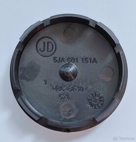 Středy kol Škoda Vw průměr 56mm 65mm SADA  Škoda černé průmě - 3