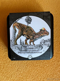 1oz Ag - Stříbrná mince Pravěký svět - Pachycephalosaurus PP - 3