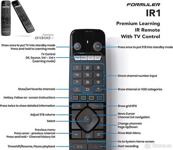 Formuler Z10 4K Ultra HD Android 10 IP přijímač ,nový - 3