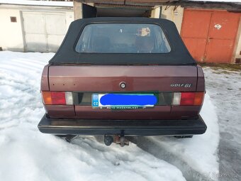 VW Golf cabrio , mk1 - 3