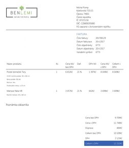 Prodám postel domeček Tery s matrací 90x180 od Benlemi - 3