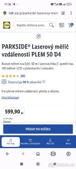 PARKSIDE® Laserový měřič vzdálenosti PLEM 50 C4 - 3