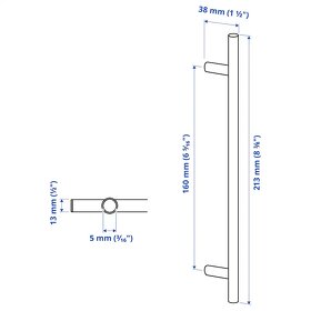 Úchytka Ikea Kallrör - 3