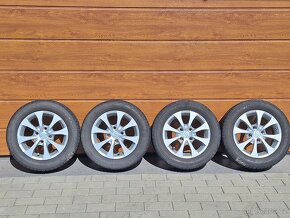 4x108 5,5Jx14 ET14 185/60 R14 Alu kola + letní pneu Peugeot - 3