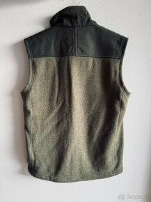 Nová vesta Fjallraven Buck Fleece Vest M | Deep Forest - 3