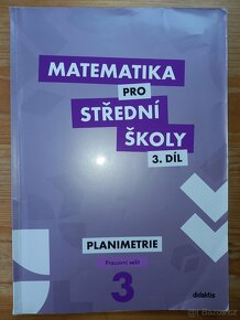 Matematika pro střední školy - pracovní sešity didaktis - 3