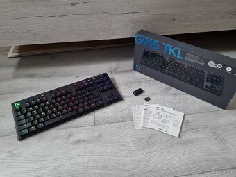 Mechanická klávesnice Logitech G915 TKL GL Tactile - 3