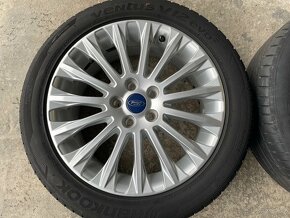 Alu kola originál Ford Titanium s letní pneu 215/50/17 - 3