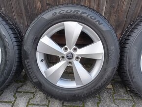 zimní sada škoda kodiaq 5x112 215/65/17 goodyear - 3