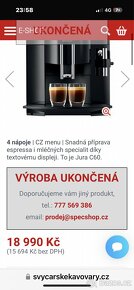 Kávovar Impressa C60 - 3
