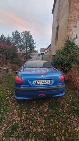 Prodám Peugeot 206 cc kabriolet,Motor 1.6, benzín, 80 Kw - 3