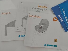 Autosedačka Maxi-Cosi 2Way Pearl + isofix základna - 3