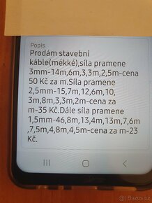 Prodlužovací kabely 380V 4pramenné - 3