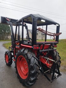 Japonský malotraktor Yanmar FX24D 4x4, redukce, uzávěrka - 3