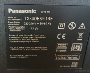 Panasonic TX-40ES513E (100cm) - 3