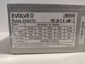 Nový zdroj Evolveo - 350W - 3