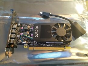 NVIDIA Quadro P1000, 4GB gDDR5, 4x mDisplay port - 3