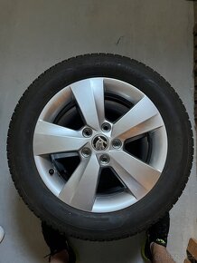 Zimní Alu kola Škoda 205/55 R16 - 3