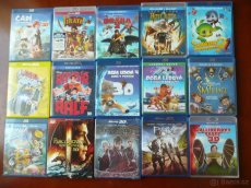 45x blu-ray 3D+2D - filmy pro deti - 3