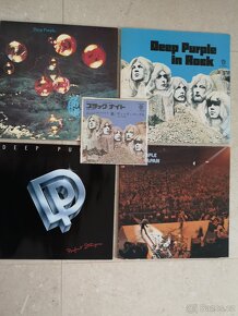 LP desky DEEP PURPLE převážně původní JAPAN,UK,US press - 3