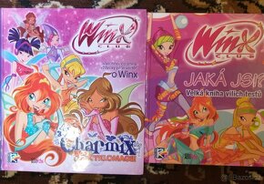 knihy a DVD o WINX - 3