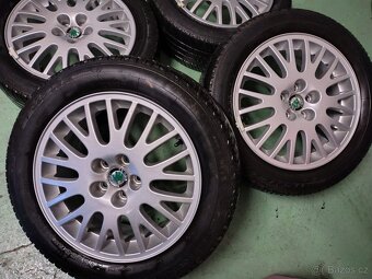 Alu kola 5x100 Škoda Octavia 205/55 R16 - 3