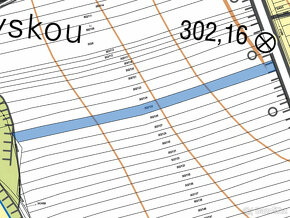 Prodej podílu 1/2 orné půdy 950 m2 v obci Bojkovice, okres U - 3