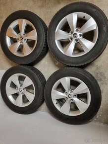 Zimní originální ALU sada Škoda Kodiaq 215/65 R17 - 3