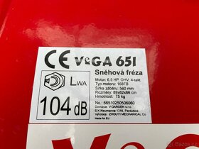 Sněhová fréza Vega 651 - 3