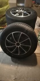 4x disk 15" 5x112 + zimní pneu 195/65 R15 - 3