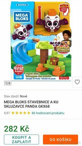 Nový hudební vláček Mega Blocks + doplňky - 3