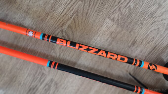 Prodám dětské lyžařské hůlky Blizzard 105 cm - 3