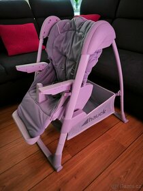 Hauck Sit n Relax 3v1 šedá, dětská židlička - 3