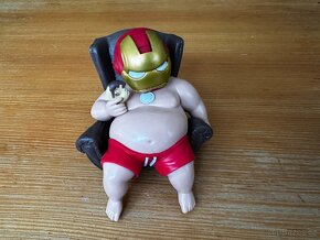 Tlustý Ironman a Deadpool figurky - 3