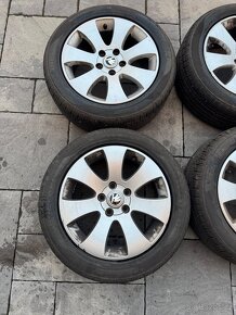 Originální aku kola Škoda 5x112 205/55R16 letní - 3