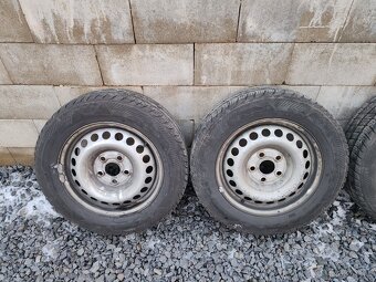 Plechová kola Rozteč 5x120 Zimní pneu 205/65/ R16 C - 3