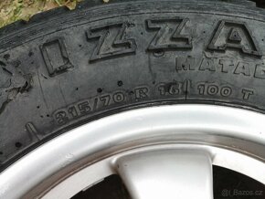 Sada ALU kol 7,5x16H2, pneu 215/70 R16 - 3