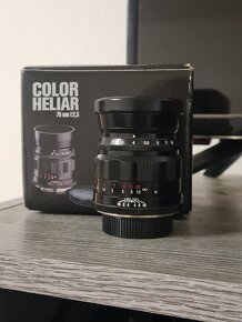 Voigtlander Color Heliar 75/2.5 LTM - 3