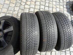 ALU KOLA + ZIMNÍ PNEU 225/55R17 SEAT 17" VW,ŠKODA - 3