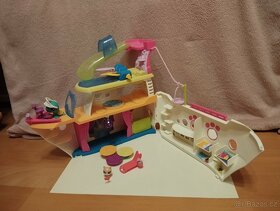 Hasbro Littlest Pet Shop Hrací set Výletní loď se 3 zvířátky - 3