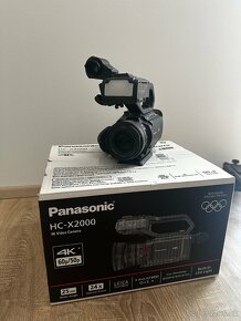 Panasonic HC X2000 - odtočeno max 10h - TOP STAV - 3