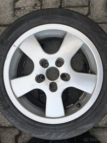 ALU kola (elektrony) Enzo R15 se slušnými pneu 185/55 R15 - 3