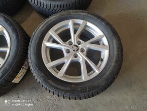 Prodám zimní kola 6x16 ET40 + 205/55 R16 ŠKODA SCALA - 3