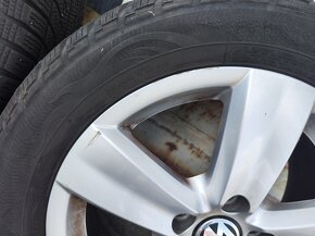 16"zimní alu sada Siracusa 5x112 origo VW Caddy Touran Golf - 3